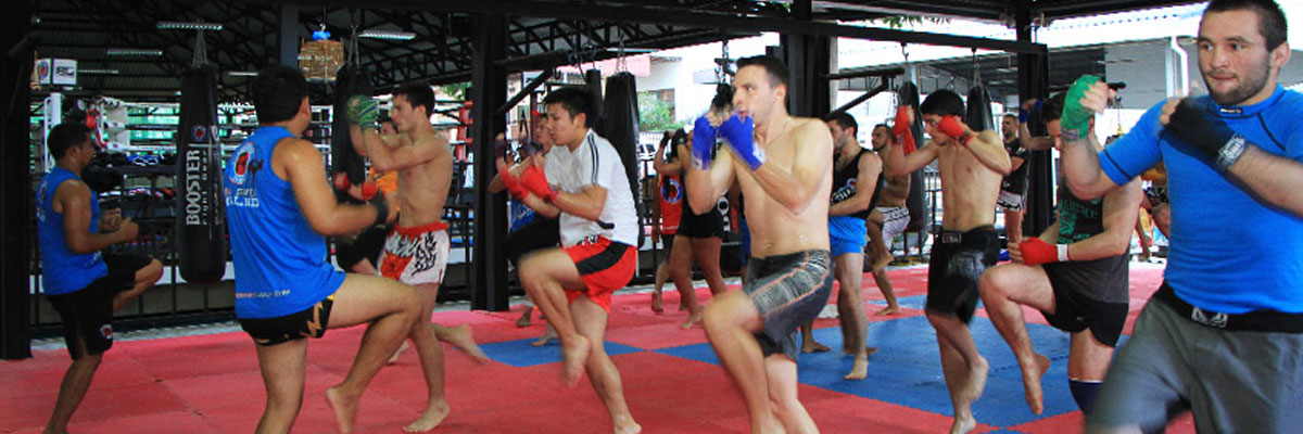 weight loss and learn self defense in Thailand